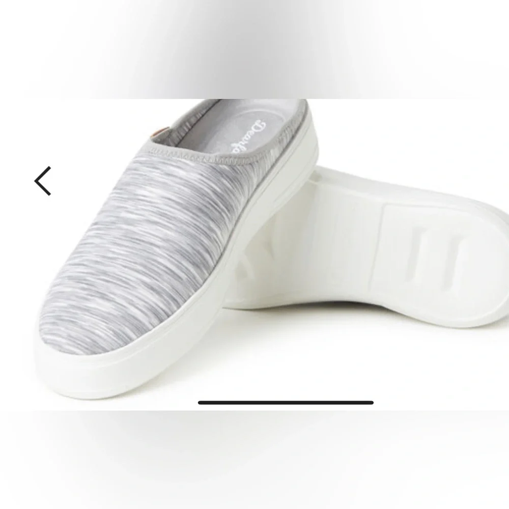 Dear foams Women's Annie Clog Sneaker Size 9 Light Heather Grey New With Tags - Picture 7 of 10